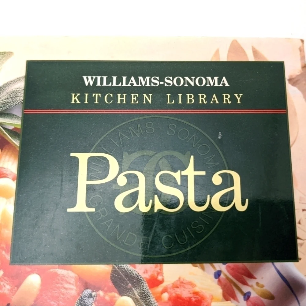 Williams Sonoma TIME LIFE Pasta Cookbook 90s Vintage